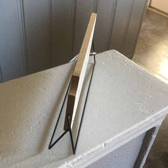 NWT Double Sided Wood & Metal Flip Sign-Welcome to Our Home/Family Gathers Here - Picture 10 of 12